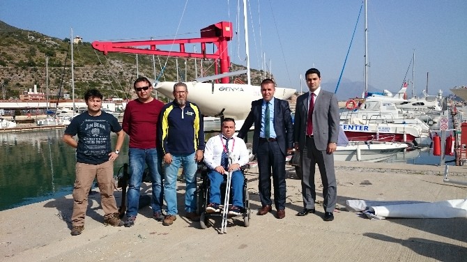 Paralimpik Yelkenli Alanya Marina’da