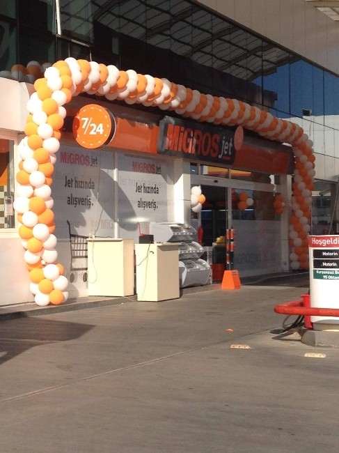 Petrol ofisi ve Migros işbirliği 7/24 Antalyalının hizmetinde
