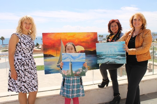 Rus ressamların gözüyle Antalya