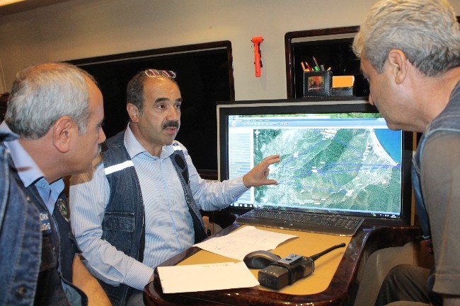 Rüzgar tersten esti market, pansiyon, büfeler de yandı