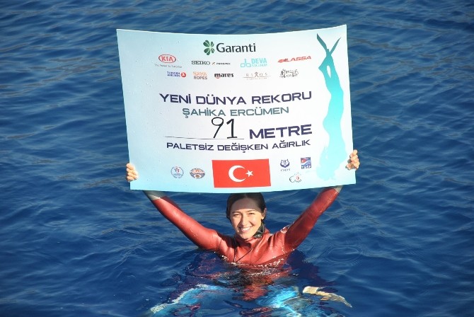 Şahika nefesini Gazze için tuttu