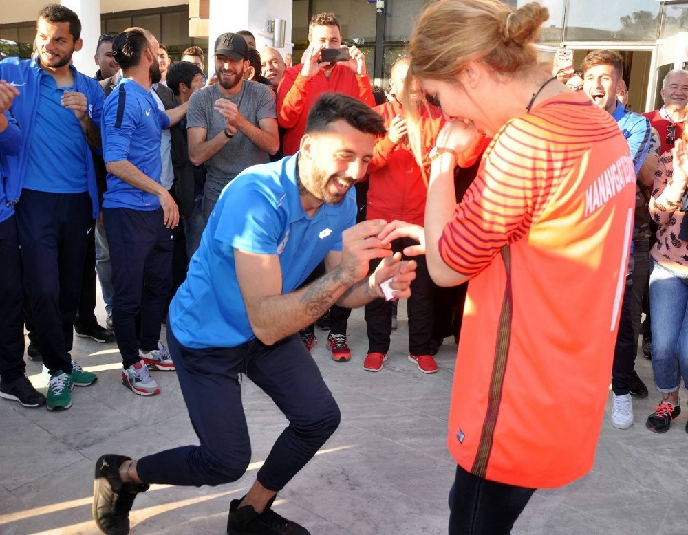 Şampiyonluk ve evlilik sevinci bir arada