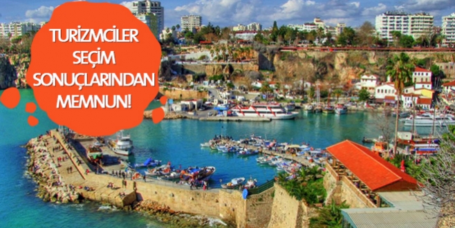 Seçim sonuçları turizm sektörünü rahatlattı