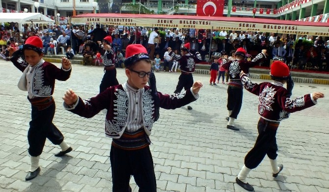 Serik’te 23 Nisan Coşkuyla Kutlandı