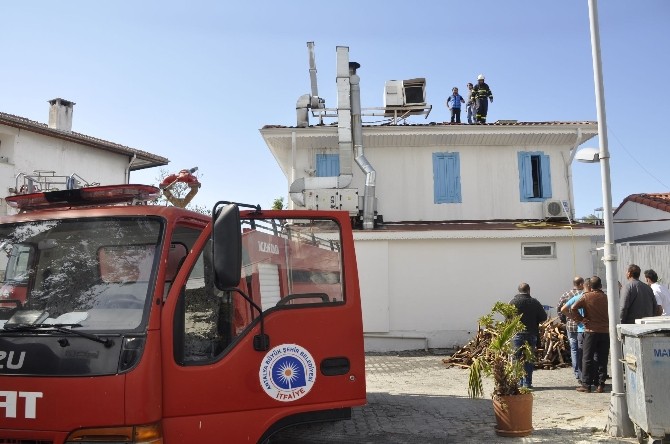 Side’de Yangın Ucuz Atlatıldı