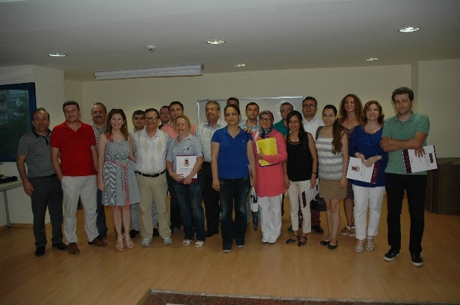 SMMM Odası üyeleri sertifikalarını aldı