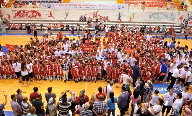 Spor okuluna muhteşem açılış