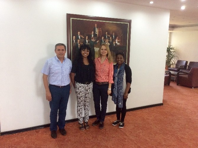 Sri Lanka öğretim üyeleri ilk Kez AÜ’de ders verdi