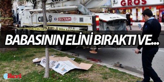 Suriyeli çocuk beton mikseri altında can verdi