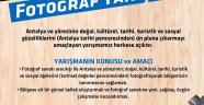 “Tarih kokan Antalya” konulu fotoğraf yarışması
