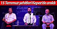 15 Temmuz şehitleri Kepez’de anıldı