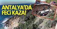 150 metreden uçuruma yuvarlandı, hayatını kaybetti!