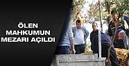 2 gün önce ölen mahkumun mezarı otopsi için açıldı