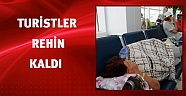 44 Turist havalimanında mahsur kaldı