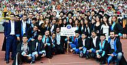 A.Ü de mezuniyet heyecanı
