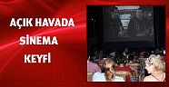 Açık havada sinema keyfi