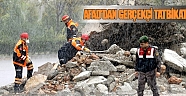 AFAD’dan yağmur altında gerçeğini aratmayan tatbikat