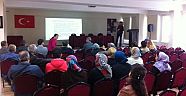 Aileler seminerde bilgilendirildi 