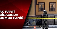 Ak Parti İl Başkanlığı önünde bomba paniği!
