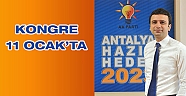 Ak Parti kongresi 11 Ocak’ta, Başbakan Davutoğlu da katılacak