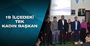 AK Parti’nin ilçelerdeki tek kadın teşkilat başkanı