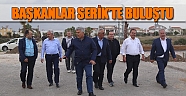 AK Partili Belediye Başkanları Serik’te buluştu