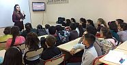 AKBEM’li öğrencilere  sivil savunma anlatıldı