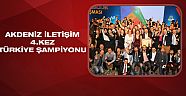 Akdeniz iletişim 24 ödülle 4.Kez Türkiye şampiyonu