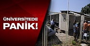 Akdeniz Üniversitesi’nde kundaklama paniği