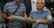 Akdeniz’de patlamamış top mermisi bulundu