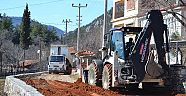 Akseki’de Cemerler’in  istinat duvarı tamamlandı   