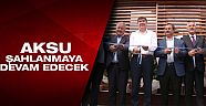 Aksu’da sorunlar su gibi çözülüp bitecek