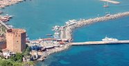 Alanya Kalesi'nde zülfikar freskleri
