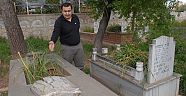 Alevi mezarlığına çirkin saldırı