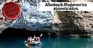Altınbeşik Mağarası’na ziyaretçi akını