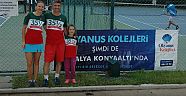 Altınportakal tenis  Turnuvası sona erdi