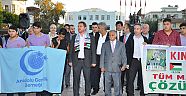 Anadolu Gençlik’ten İsrail protestosu 
