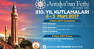 Antalya’da fetih coşkusu yaşanacak