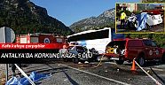 Antalya’da korkunç kaza: 5 ölü