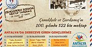 Antalya’dan 9 genç dereceye girdi