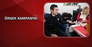 Antalya Polisi kan bağışında bulundu