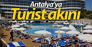 Antalya’ya turist akını (Videolu)