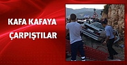 Antalyada iki otomobil kafa kafaya çarpıştı : 3 ölü, 4 yaralı