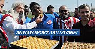 Antalyaspor’a tatlı ziyaret