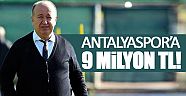 Antalyaspor'a transferden 9 milyon lira gelir
