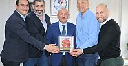    Antalyaspor Basketbol Yönetimi  Hacıcaferoğlu’nu ziyaret etti