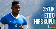 Antalyaspor’da Eto’o hırs küpü