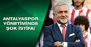 Antalyaspor yönetiminde şok isifa!