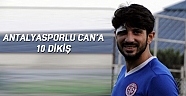 Antalyasporlu Can’a 10 dikiş