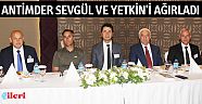 ANTİMDER Sevgül ve Yetkin’i ağırladı 